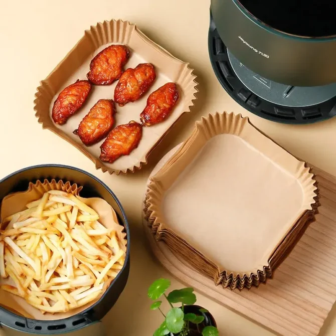 Αντικολλητικό Χαρτί για Airfryer 50τμχ - Image 2