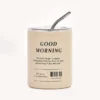 Ποτήρι με καλαμάκι Good Morning