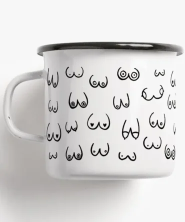 Μεταλλική Κούπα 300ml Boobies