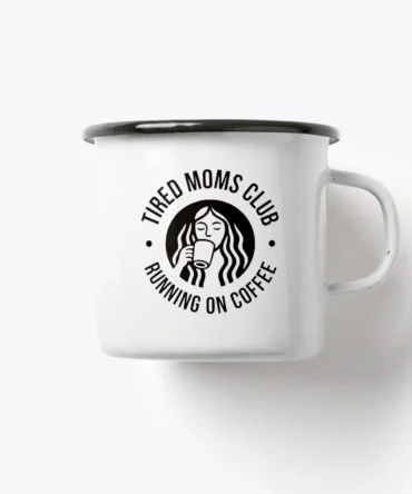 Μεταλλική Κούπα 300ml Tired Moms Club